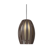 Accord 303 Barril 1-lt 8" LED Pendant-American Walnut