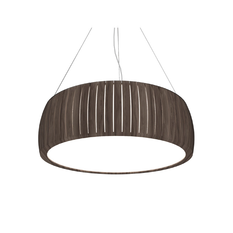 Accord 1113 Barril 1-lt 32" LED Pendant-American Walnut