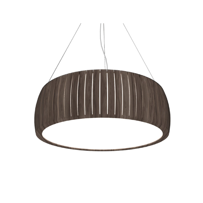 Accord 1111 Barril 3-lt 24" LED Pendant-American Walnut