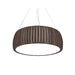Accord 1110 Barril 3-lt 20" LED Pendant-American Walnut