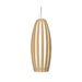 Accord 304 Barril 1-lt 10" LED Pendant-Maple