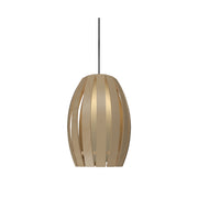 Accord 303 Barril 1-lt 8" LED Pendant-Maple