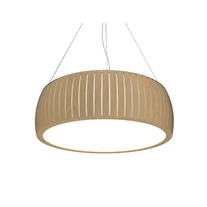 Accord 1110 Barril 1-lt 20" LED Pendant-Maple