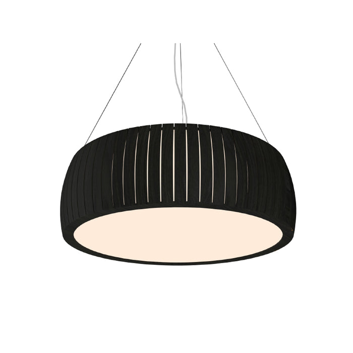 Accord 1111 Barril 3-lt 24" LED Pendant-Charcoal