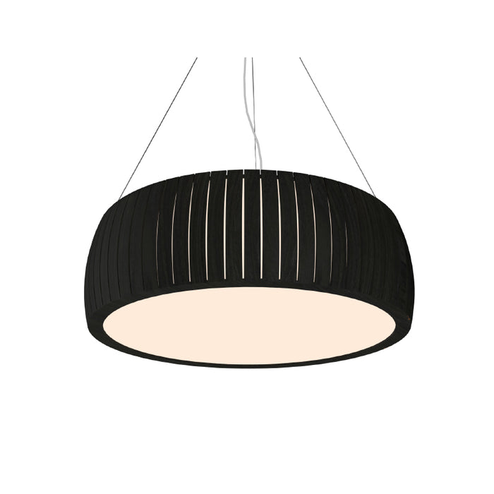 Accord 1110 Barril 1-lt 20" LED Pendant-Charcoal