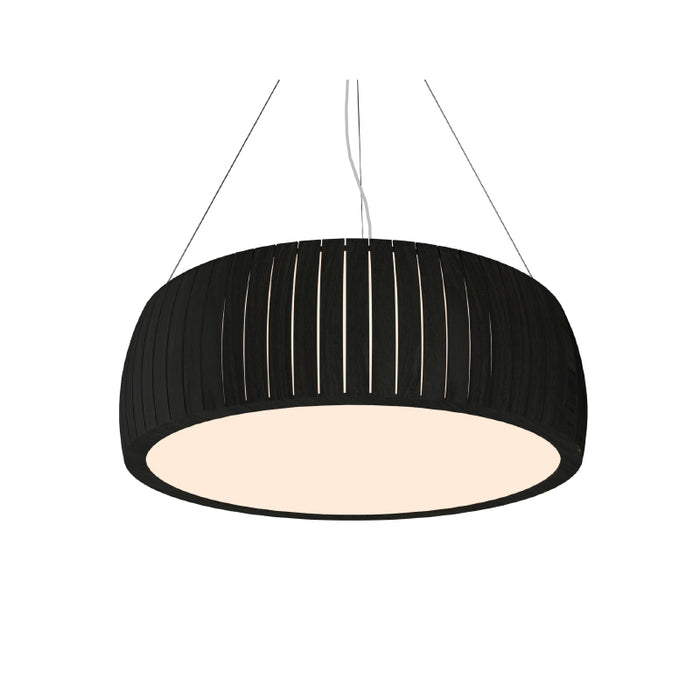 Accord 1111 Barril 3-lt 24" LED Pendant-Organic Black