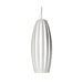 Accord 304 Barril 1-lt 10" LED Pendant-Organic White