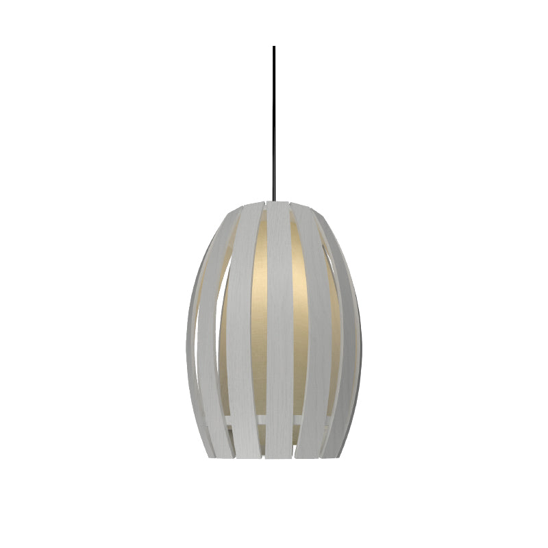 Accord 303 Barril 1-lt 8" LED Pendant-Organic White