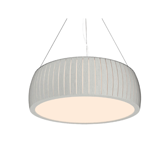 Accord 1111 Barril 3-lt 24" LED Pendant-Organic White