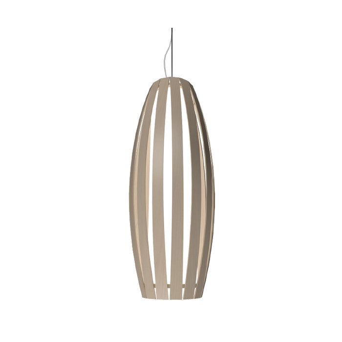 Accord 304 Barril 1-lt 10" LED Pendant-Organic Cappuccino