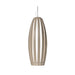 Accord 304 Barril 1-lt 10" LED Pendant-Organic Cappuccino