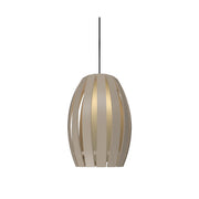 Accord 303 Barril 1-lt 8" LED Pendant-Organic Cappuccino