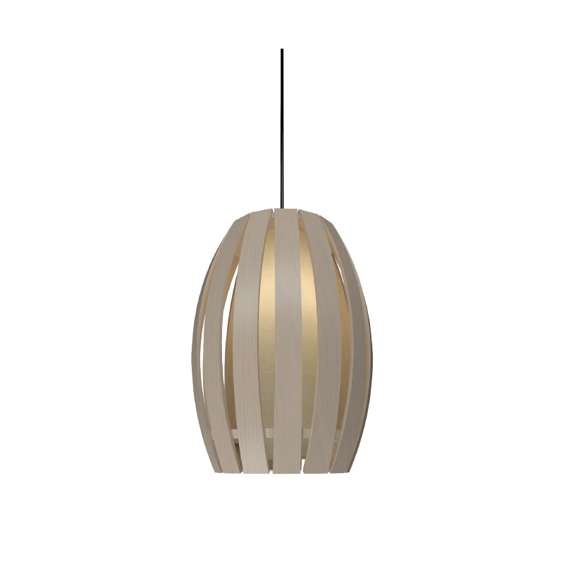 Accord 303 Barril 1-lt 8" LED Pendant-Organic Cappuccino