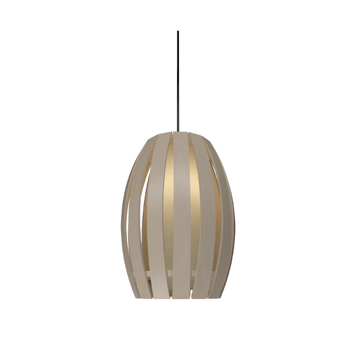 Accord 303 Barril 1-lt 8" LED Pendant-Organic Cappuccino