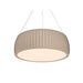 Accord 1111 Barril 3-lt 24" LED Pendant-Organic Cappuccino
