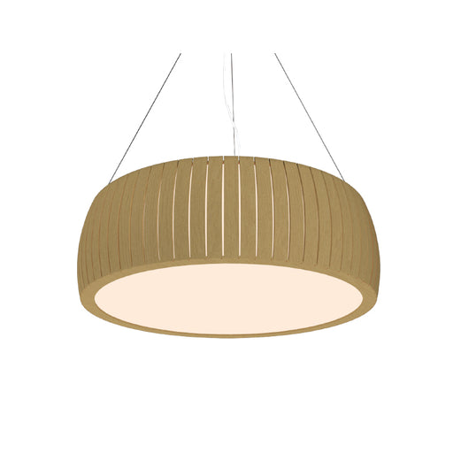 Accord 1111 Barril 3-lt 24" LED Pendant-Organic Cappuccino