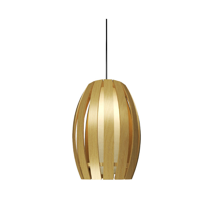 Accord 303 Barril 1-lt 8" LED Pendant-Organic Gold
