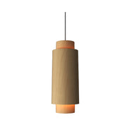 Accord 1477 Cylindrical 1-lt 16" Tall LED Pendant-Maple