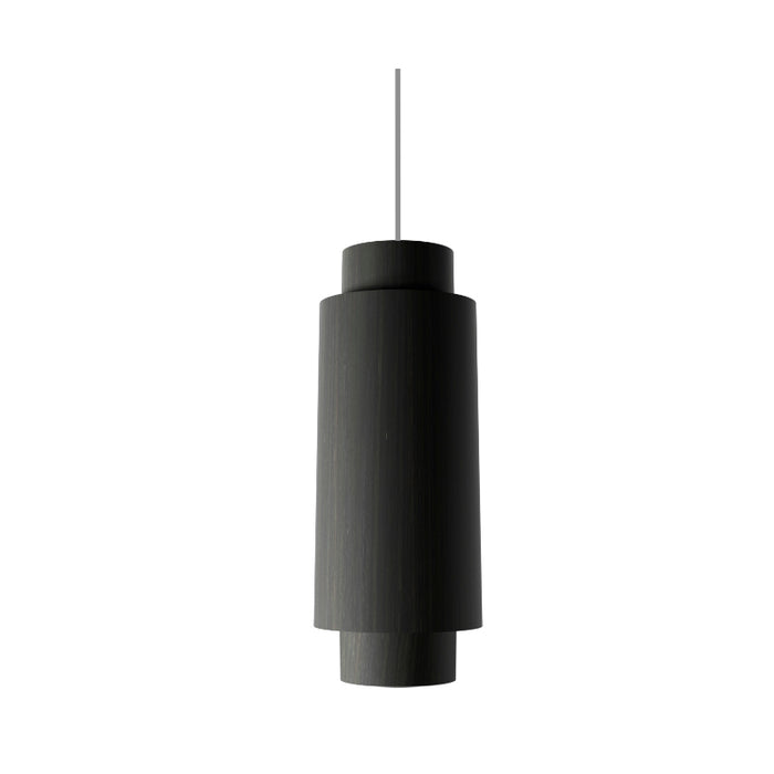 Accord 1478 Cylindrical 1-lt 20" Tall LED Pendant-Charcoal