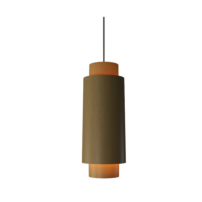 Accord 1477 Cylindrical 1-lt 16" Tall LED Pendant-Organic Gold