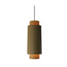 Accord 1478 Cylindrical 1-lt 20" Tall LED Pendant-Organic Gold