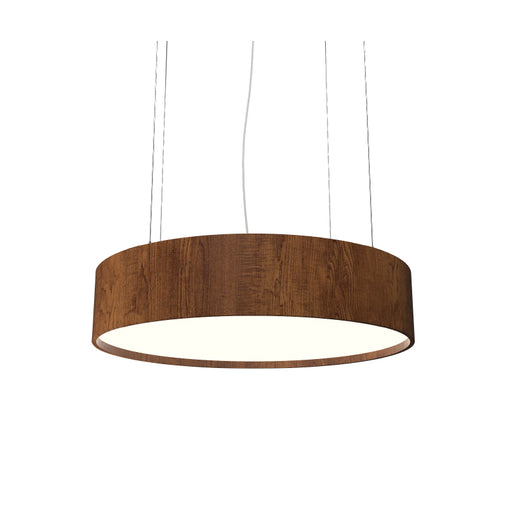 Accord 1038LED Cylindrical 1-lt 28" LED Pendant-Imbuia