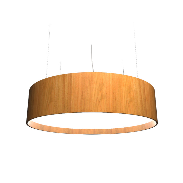 Accord 205LED Cylindrical 1-lt 39" LED Pendant-Louro Freijo