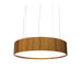 Accord 1041LED Cylindrical 1-lt 39" LED Pendant-Teak