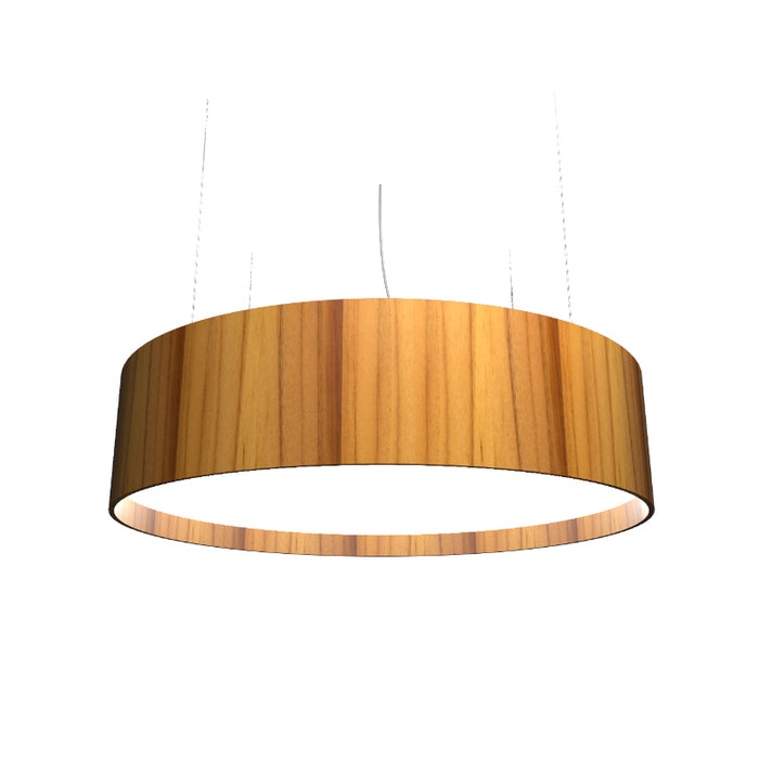 Accord 205LED Cylindrical 1-lt 39" LED Pendant-Teak