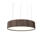 Accord 1039LED Cylindrical 1-lt 32" LED Pendant-American Walnut