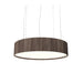 Accord 1041LED Cylindrical 1-lt 39" LED Pendant-American Walnut