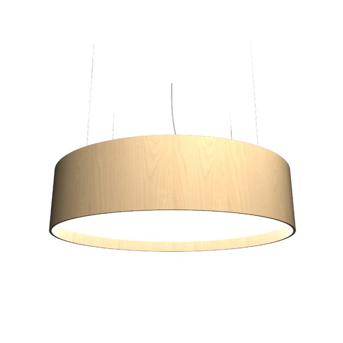 Accord 205LED Cylindrical 1-lt 39" LED Pendant-Maple