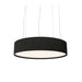 Accord 1041LED Cylindrical 1-lt 39" LED Pendant-Charcoal