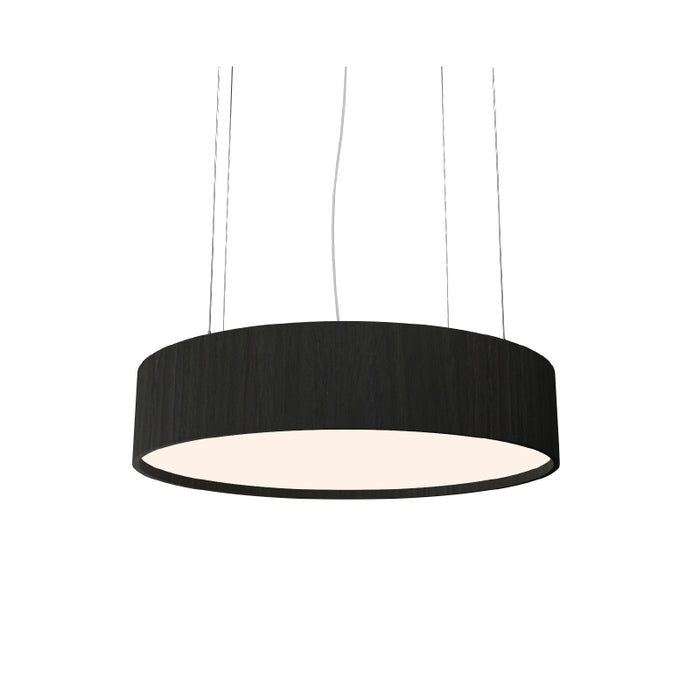 Accord 1037LED Cylindrical 1-lt 24" LED Pendant-Charcoal