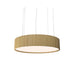 Accord 1037 Cylindrical 3-lt 24" LED Pendant-Sand