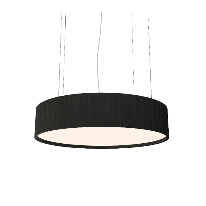 Accord 1038LED Cylindrical 1-lt 28" LED Pendant-Organic Black