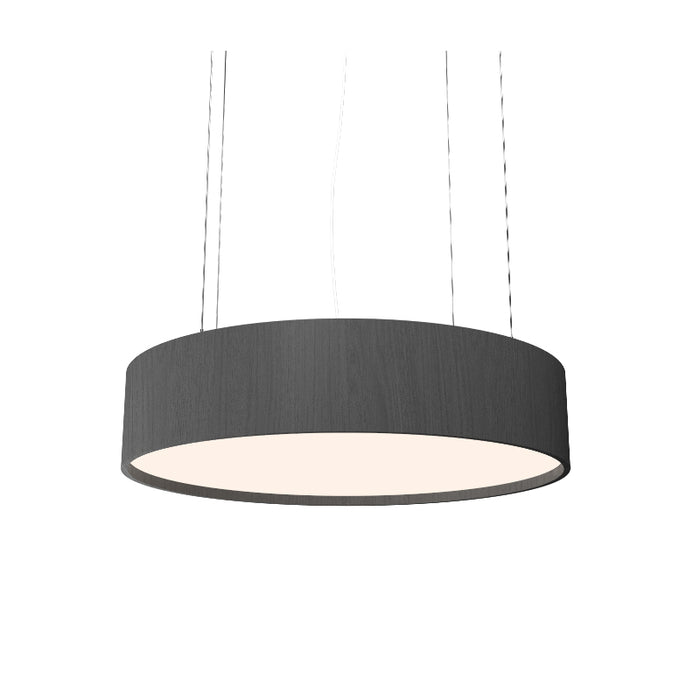 Accord 1041LED Cylindrical 1-lt 39" LED Pendant-Organic lead Grey