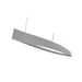 Accord 1230LED Canoe 1-lt 75" LED Pendant-Organic White