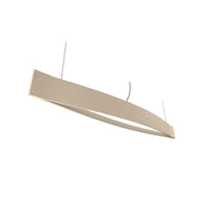 Accord 1230LED Canoe 1-lt 75" LED Pendant-Organic Cappuccino