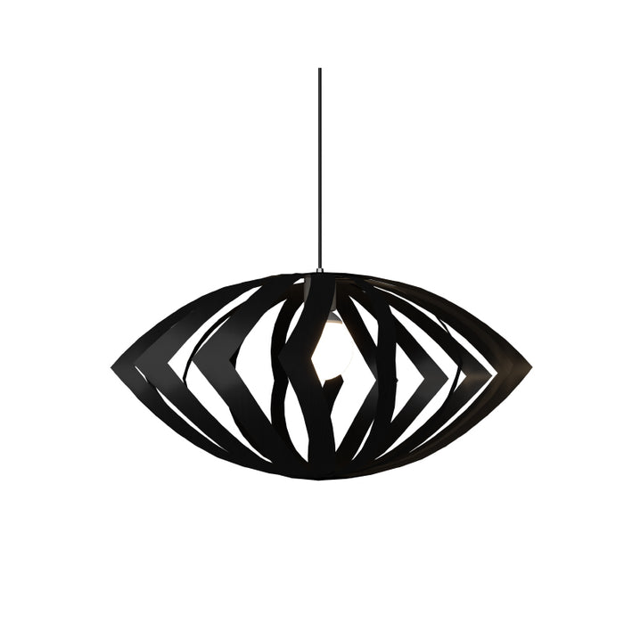 Accord 1244 Versatile 1-lt 33" LED Pendant-Organic Black
