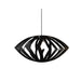 Accord 1244 Versatile 1-lt 33" LED Pendant-Organic Black