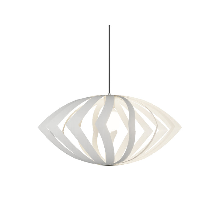Accord 1244 Versatile 1-lt 33" LED Pendant-Organic White