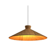 Accord 1475 Conical 1-lt 25" LED Pendant-Louro Freijo