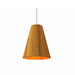 Accord 1483 Conical 1-lt 11" LED Pendant-Teak