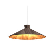 Accord 1475 Conical 1-lt 25" LED Pendant-American Walnut