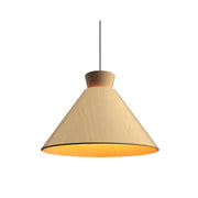 Accord 1474 Conical 1-lt 16" LED Pendant-Maple