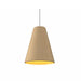 Accord 1483 Conical 1-lt 11" LED Pendant-Maple
