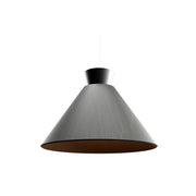 Accord 1474 Conical 1-lt 16" LED Pendant-Charcoal