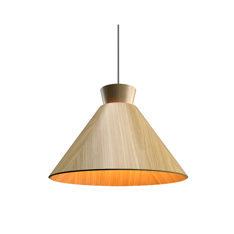 Accord 1474 Conical 1-lt 16" LED Pendant-Sand