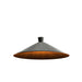 Accord 1475 Conical 1-lt 25" LED Pendant-Organic Black